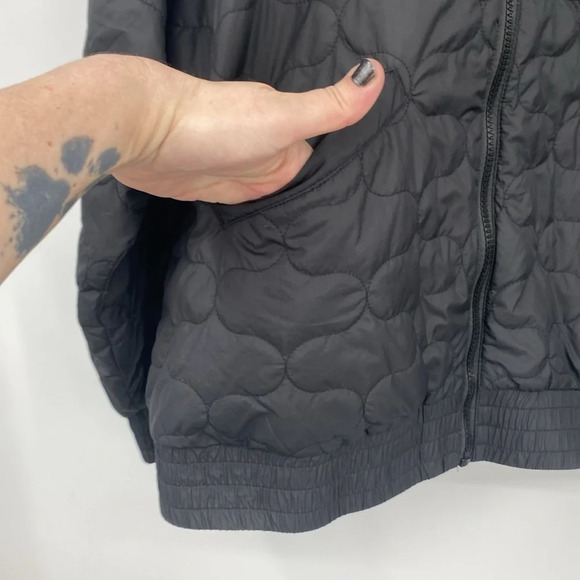 Puma x Sue Tsai Varsity Jacket Womens Size‎ XL Black Embroidered Woven Full Zip - Picture 4 of 15